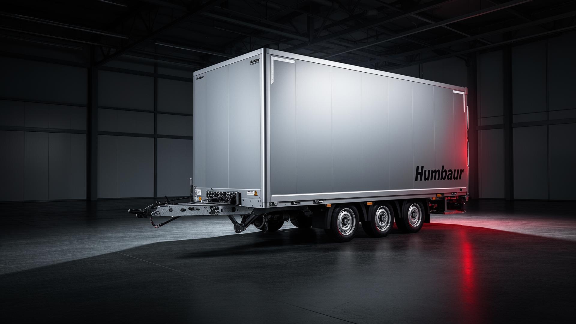 Humbaur prikolica u showroomu